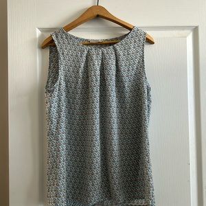 Loft sleeveless blouse